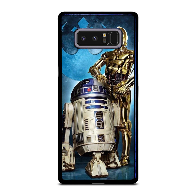 DROID 3-CPO AND R2-D2 STAR WARS Samsung Galaxy Note 8 Case Cover