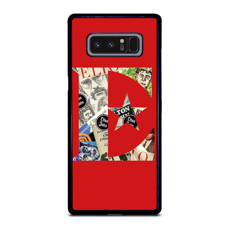 ELTON JOHN E ICON Samsung Galaxy Note 8 Case Cover