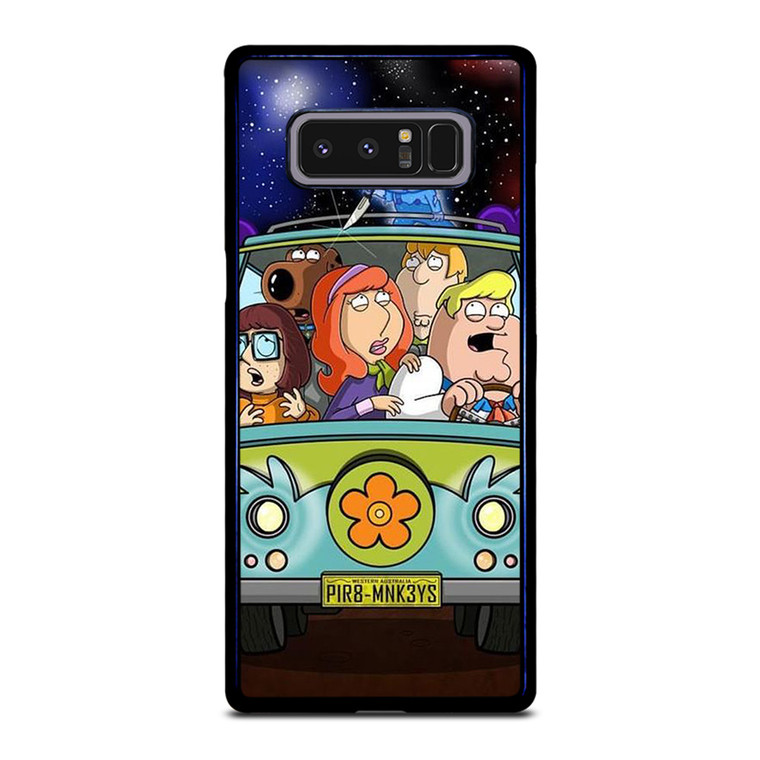 FAMILY GUY HALLOWEEN SCOOBY DOO PARODY Samsung Galaxy Note 8 Case Cover