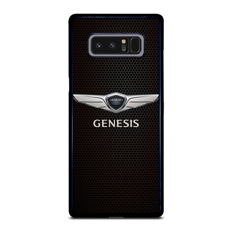 GENESIS CAR LOGO METAL PLATE Samsung Galaxy Note 8 Case Cover