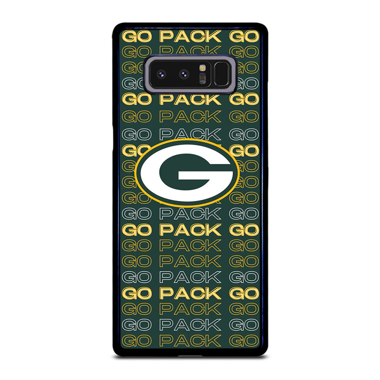 GREEN BAY PACKERS FOOTBALL TEAM LOGO GO PACK GO Samsung Galaxy Note 8 Case Cover
