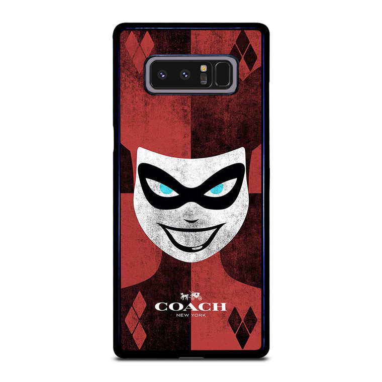 HARLEY QUINN COACH NEW YORK LOGO Samsung Galaxy Note 8 Case Cover