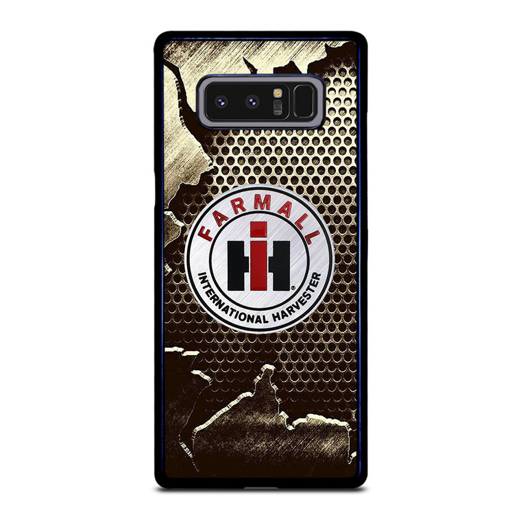 INTERNATIONAL HARVESTER FARMALL METAL LOGO Samsung Galaxy Note 8 Case Cover