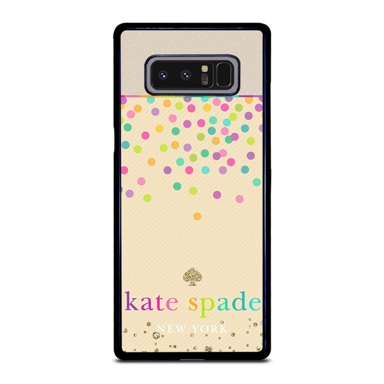 KATE SPADE NEW YORK RAINBOW POLKADOTS Samsung Galaxy Note 8 Case Cover