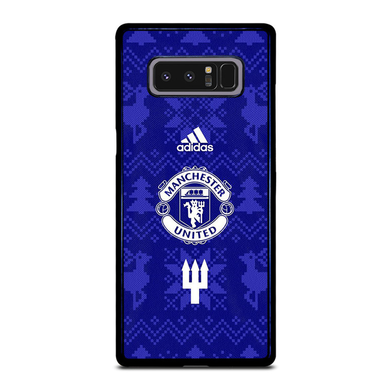 MANCHESTER UNITED FC LOGO FOOTBALL BLUE ICON Samsung Galaxy Note 8 Case Cover