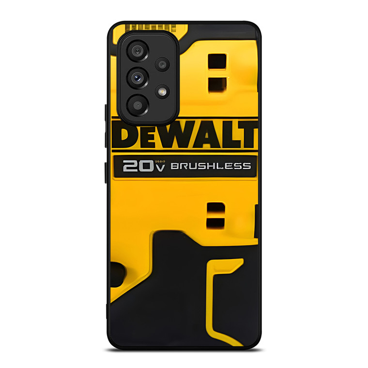 DEWALT TOOL LOGO BRUSHLESS 2 Samsung Galaxy A53 Case Cover