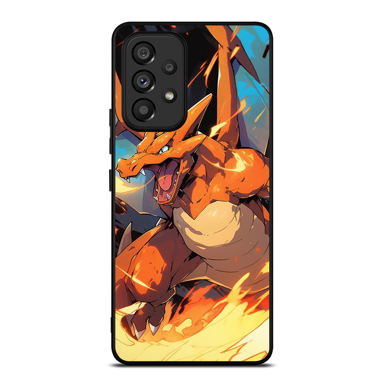 POKEMON CHARIZAR POCKET MONSTERS ART Samsung Galaxy A53 Case Cover