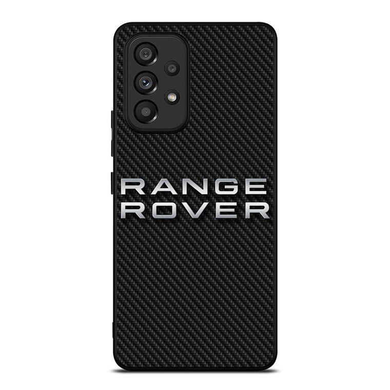 RANGE ROVER LAND ROVER LOGO CARBON Samsung Galaxy A53 Case Cover