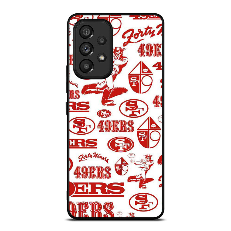 SAN FRANCISCO 49ERS LOGO FORTY NINERS FOOTBALL Samsung Galaxy A53 Case Cover