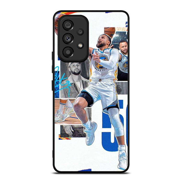 STEPHEN CURRY FIFTY GOLDEN STATE WARRIORS BASKETBALL Samsung Galaxy A53 Case Cover
