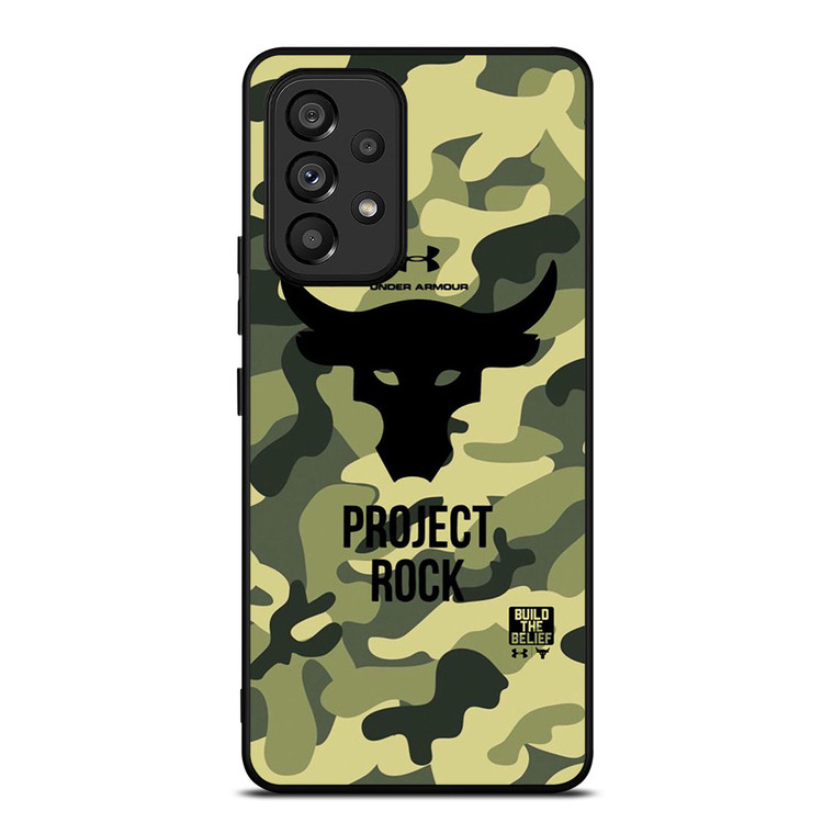 UNDER ARMOUR LOGO PROJECT ROCK CAMO Samsung Galaxy A53 Case Cover