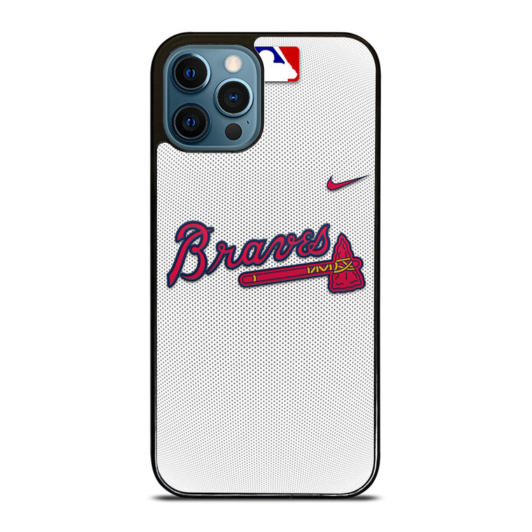 ATLANTA BRAVES ICON MLB BASEBALL TEAM LOGO iPhone 12 Pro Max Case Cover