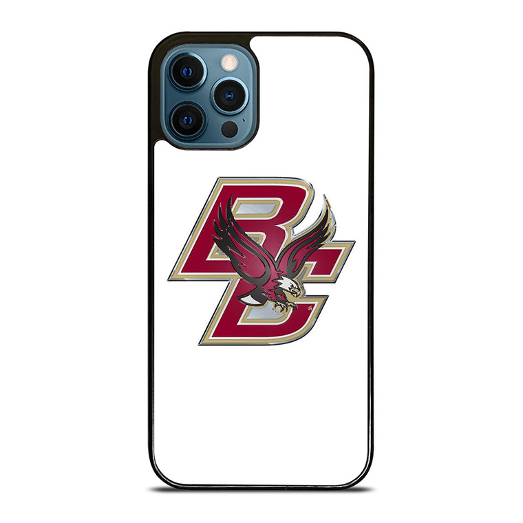 BOSTON COLLEGE EAGLES LOGO HOCKEY UNIVERSITY TEAM iPhone 12 Pro Max Case Cover