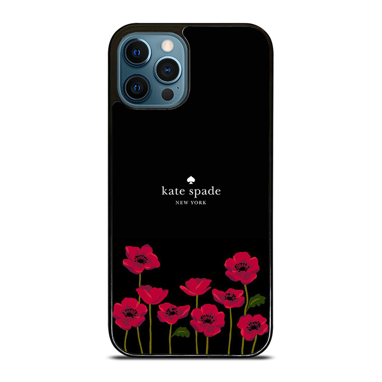 KATE SPADE NEW YORK LOGO ROSES iPhone 12 Pro Max Case Cover