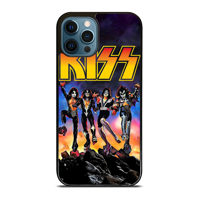 KISS BAND ROCK AND ROLL iPhone 12 Pro Max Case Cover