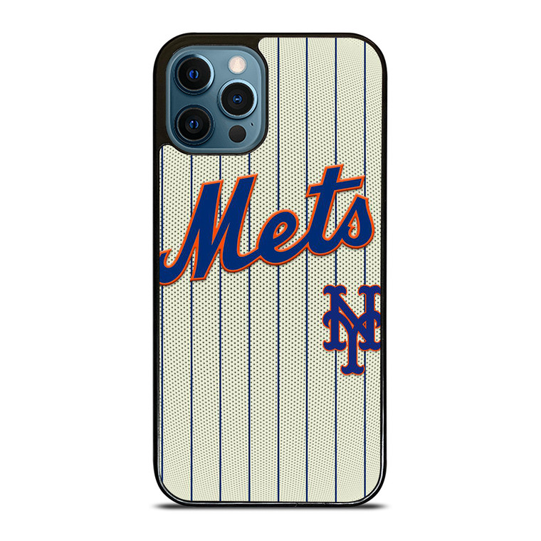 NEW YORK METS BASEBALL TEAM LOGO ICON iPhone 12 Pro Max Case Cover