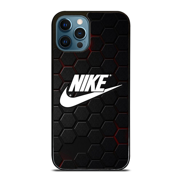 NIKE LOGO HEXAGONAL METAL iPhone 12 Pro Max Case Cover