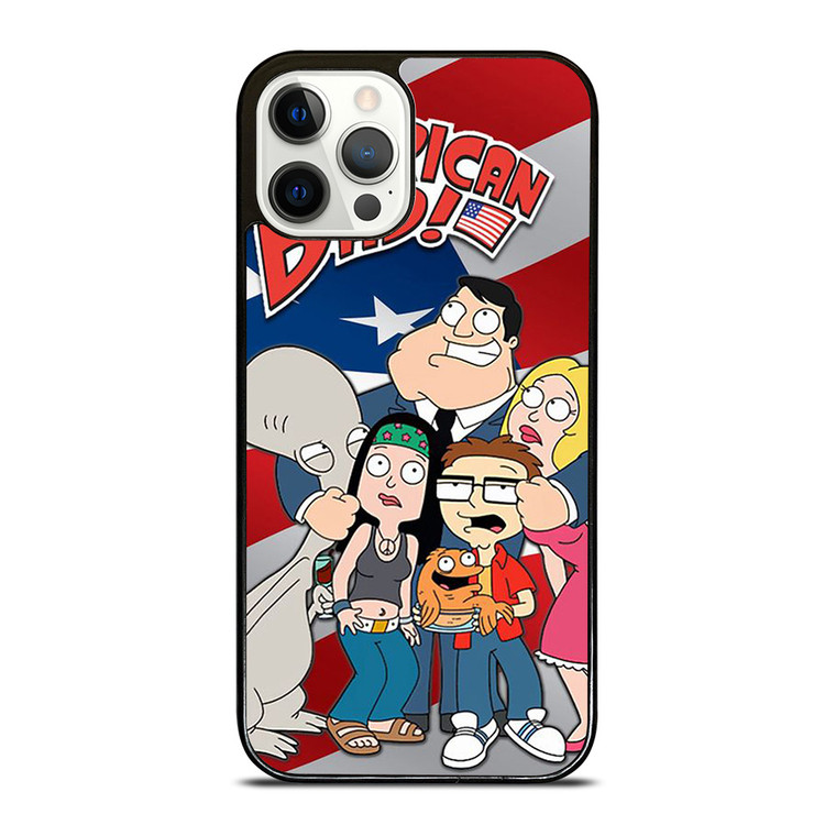 AMERICAN DAD CARTOON SERIES iPhone 12 Pro Case Cover