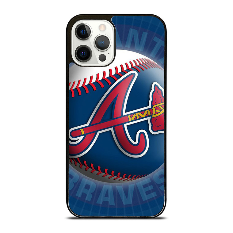 ATLANTA BRAVES LOGO MLB BASEBALL TEAM ICON iPhone 12 Pro Case Cover