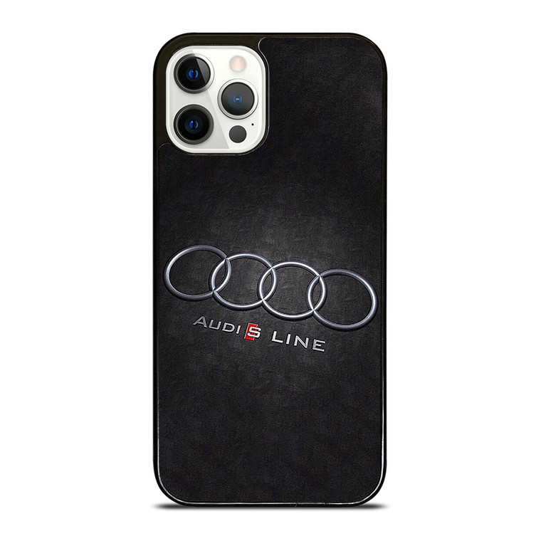 AUDI CAR LOGO S LINE iPhone 12 Pro Case Cover