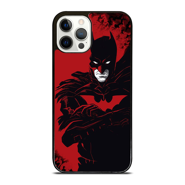 BATMAN DC SUPERHERO ART iPhone 12 Pro Case Cover