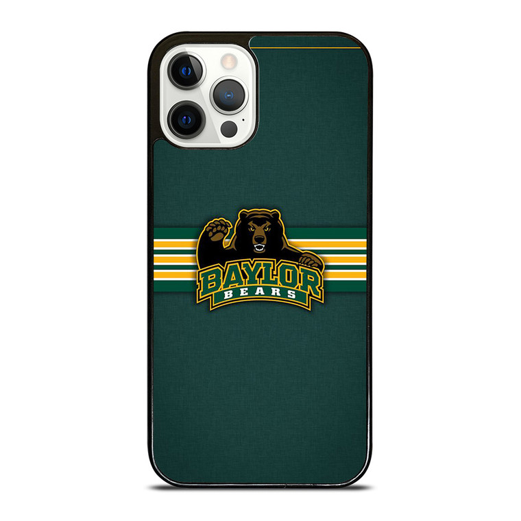 BAYLOR BEARS LOGO BASKETBALL TEAM UNIVERSITY iPhone 12 Pro Case Cover