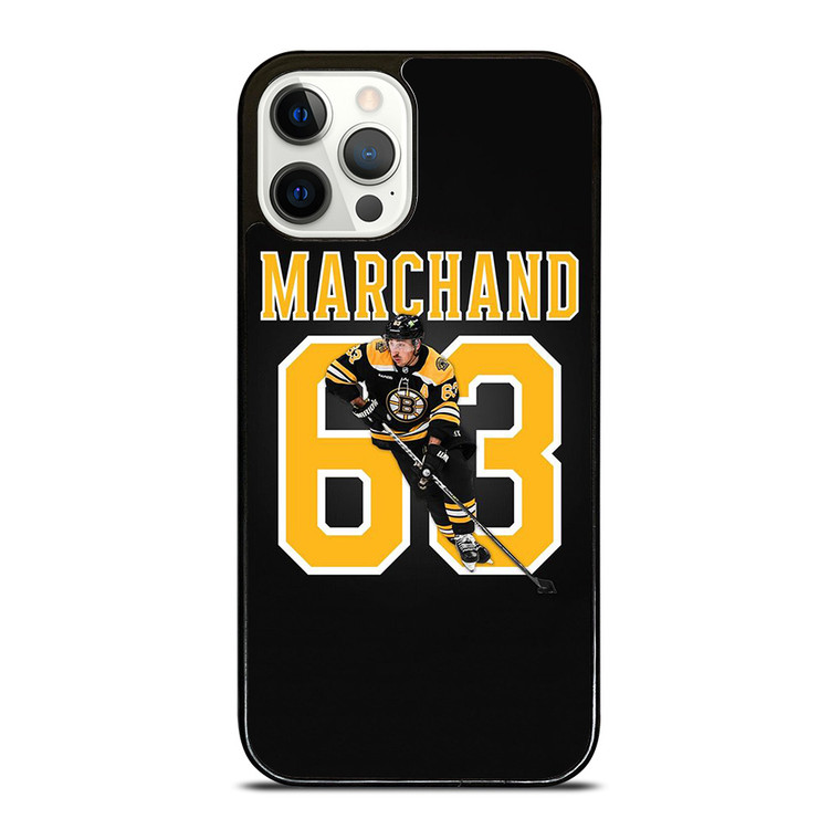 BRAD MARCHAND 63 BOSTON BRUINS iPhone 12 Pro Case Cover