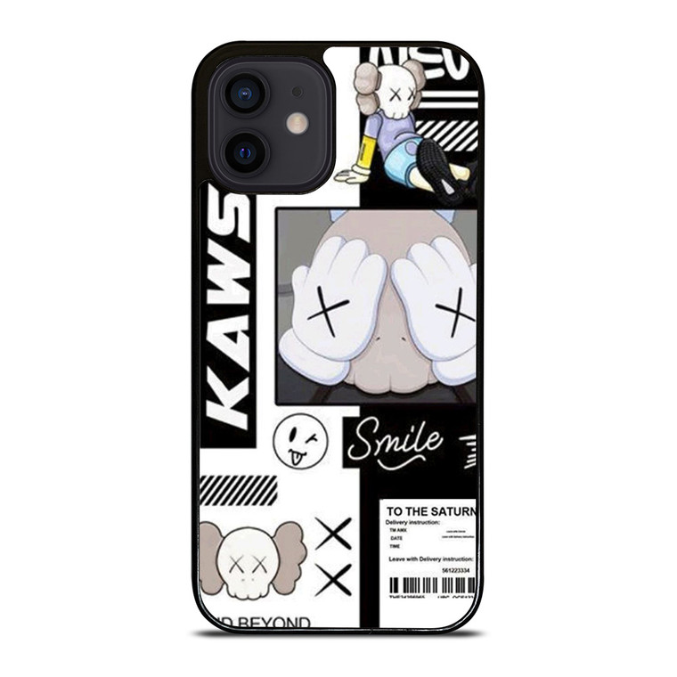 KAWS ICON SMILE iPhone 12 Mini Case Cover