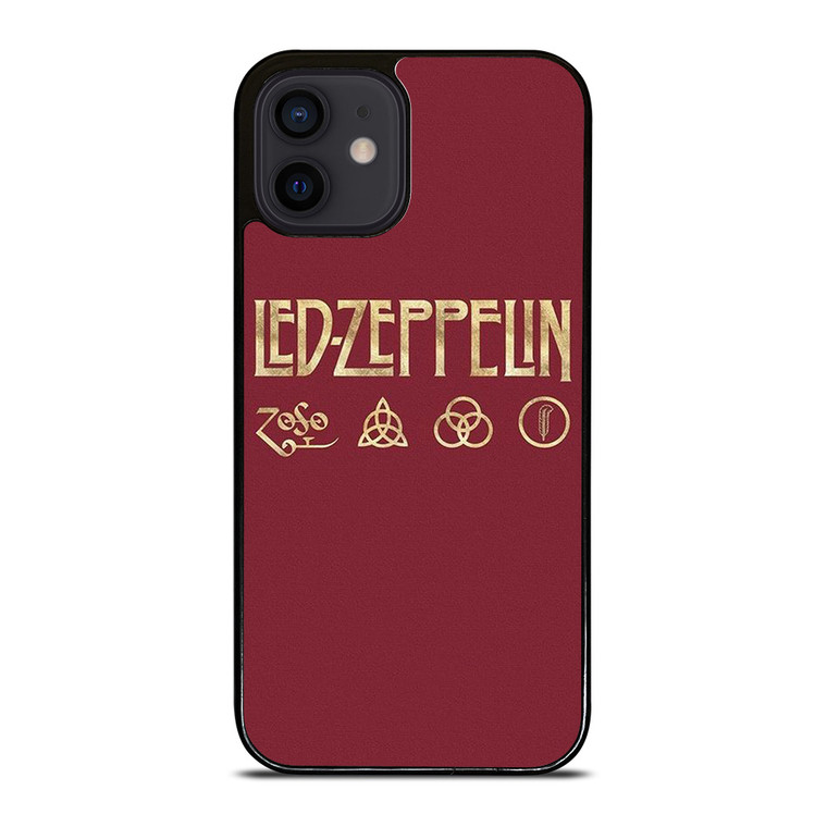LED ZEPPELIN BAND LOGO iPhone 12 Mini Case Cover