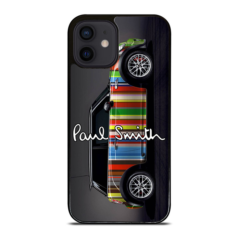 MINI COOPER CAR PAUL SMITH PATTERN iPhone 12 Mini Case Cover