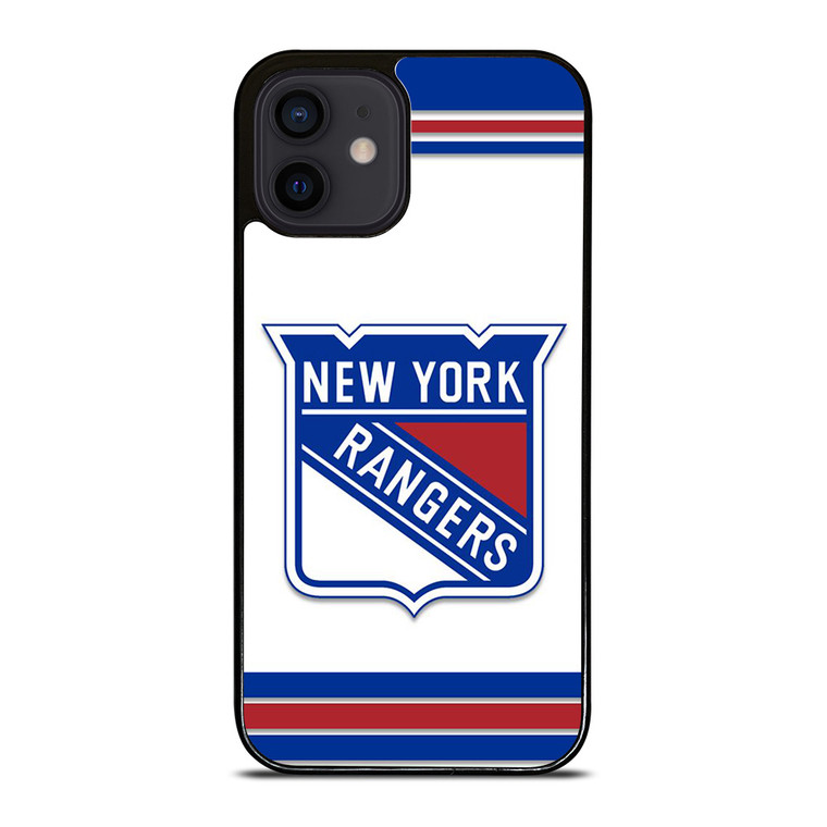 NEW YORK RANGERS ICON HOCKEY TEAM LOGO iPhone 12 Mini Case Cover