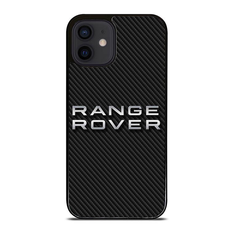 RANGE ROVER LAND ROVER LOGO CARBON iPhone 12 Mini Case Cover