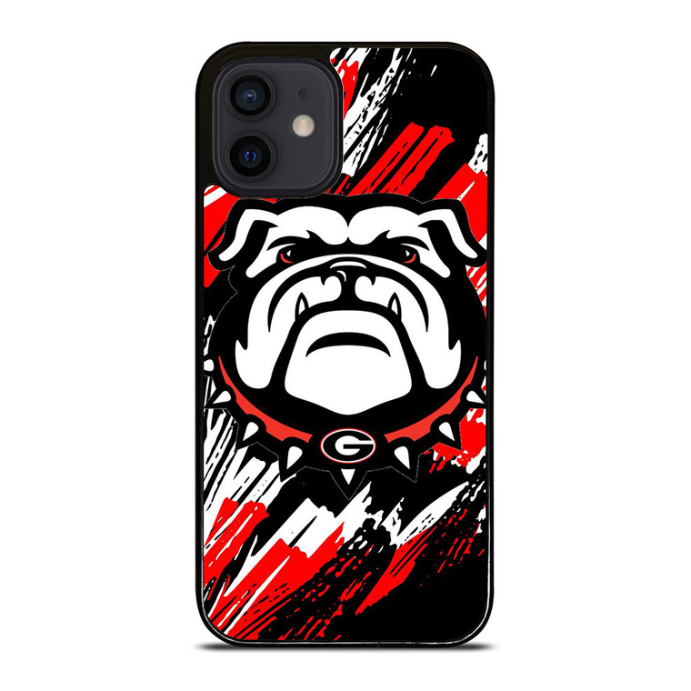 UGA UNIVERSITY OF GEORGIA BULLDOGS LOGO iPhone 12 Mini Case Cover