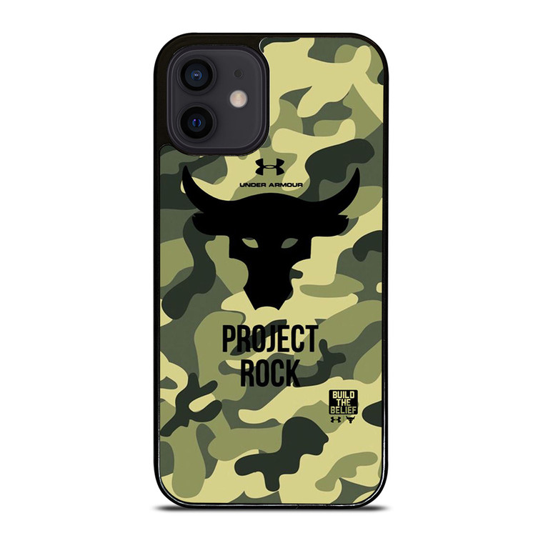 UNDER ARMOUR LOGO PROJECT ROCK CAMO iPhone 12 Mini Case Cover