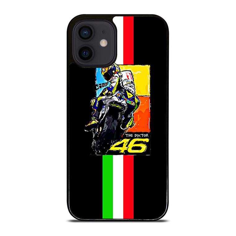 VALENTINO ROSSI THE DOCTOR 46 ITALY iPhone 12 Mini Case Cover