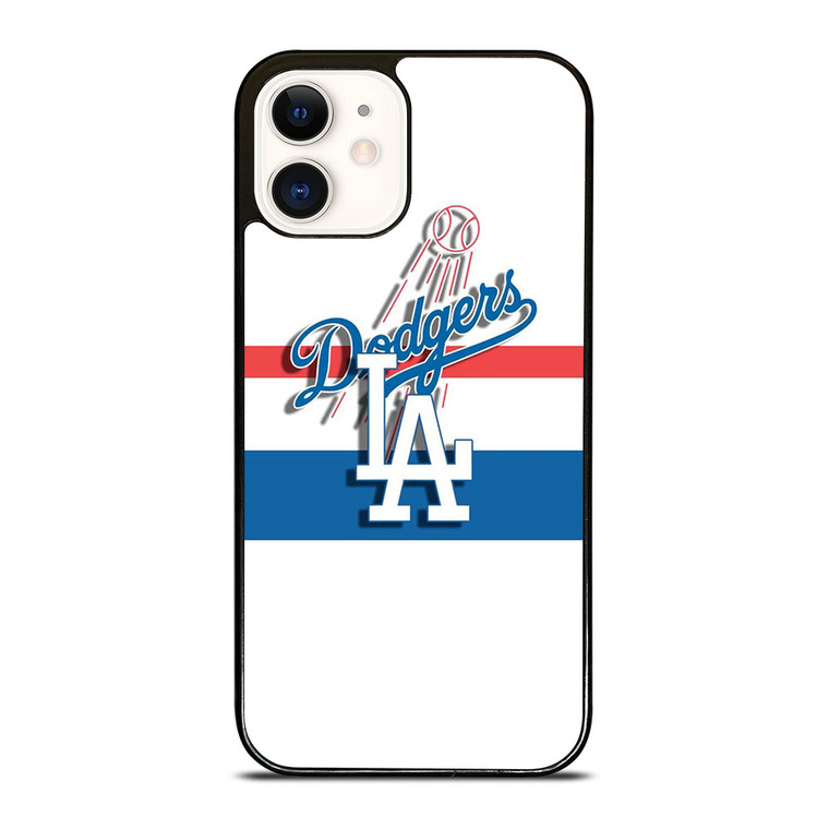 LA DODGERS LOS ANGELES LOGO BASEBALL TEAM ICON iPhone 12 Case Cover