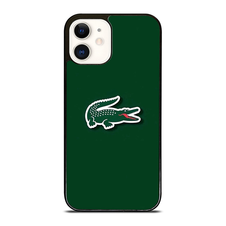 LACOSTE CROC LOGO iPhone 12 Case Cover