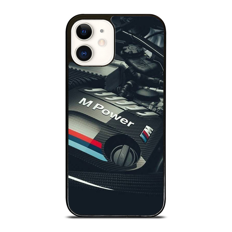 M POWER ENGINE M3 BMW CAR LOGO iPhone 12 Case Cover