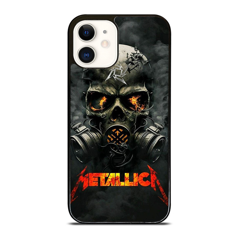 METALLICA BAND ICON SKULL iPhone 12 Case Cover