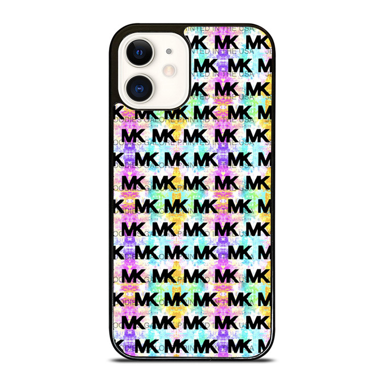 MICHAEL KORS NEW YORK LOGO COLORFUL iPhone 12 Case Cover