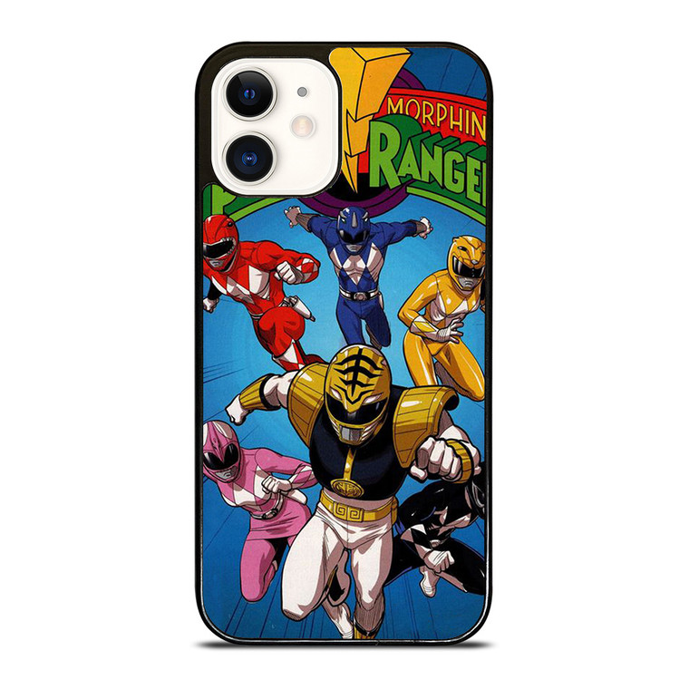 MIGHTY MORPHIN POWER RANGERS CARTOON iPhone 12 Case Cover