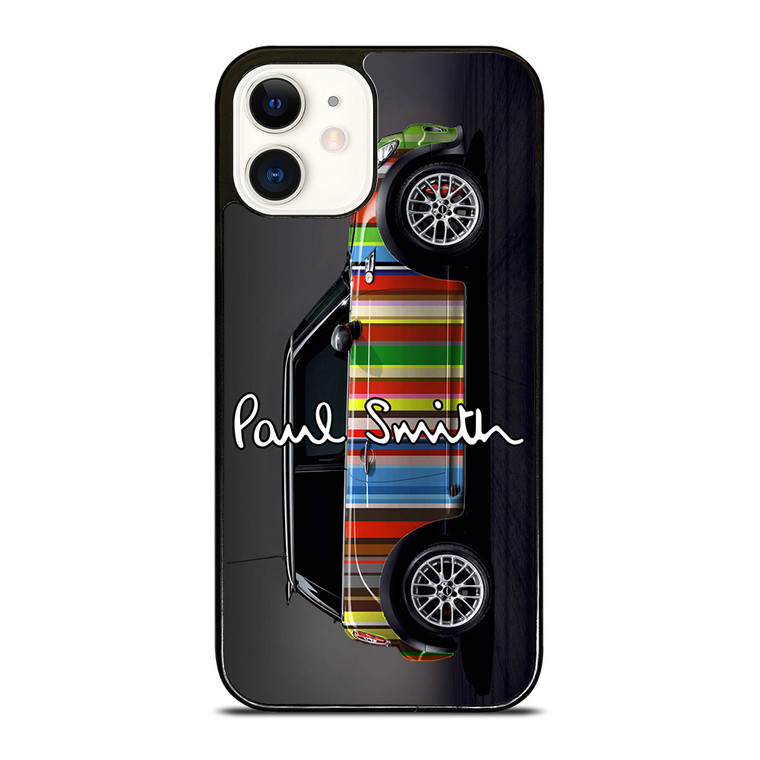 MINI COOPER CAR PAUL SMITH PATTERN iPhone 12 Case Cover