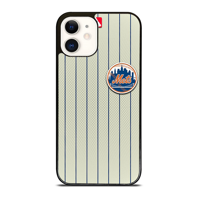 NEW YORK METS ICON BASEBALL TEAM LOGO iPhone 12 Case Cover