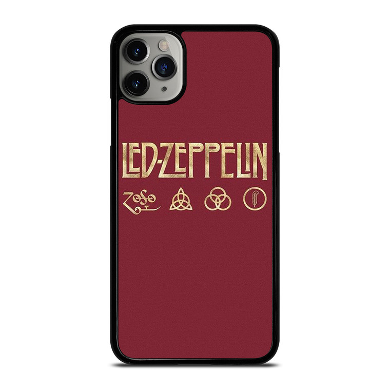 LED ZEPPELIN BAND LOGO iPhone 11 Pro Max Case Cover