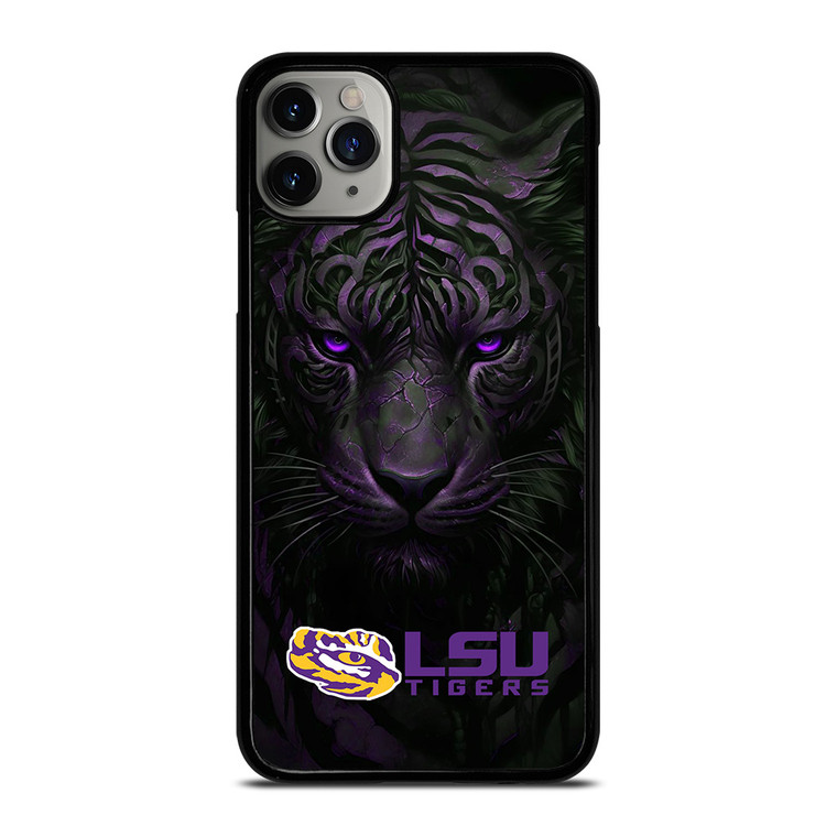 LSU TIGERS LOGO UNIVERSITY FOOTBALL TEAM ICON iPhone 11 Pro Max Case Cover