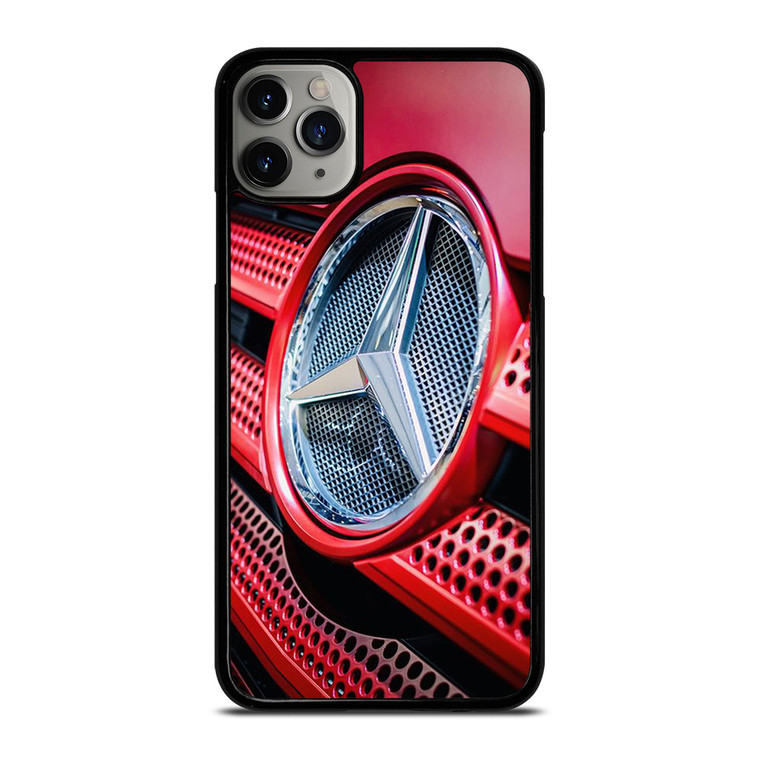 MERCEDES BENZ LOGO EMBLEM RED iPhone 11 Pro Max Case Cover