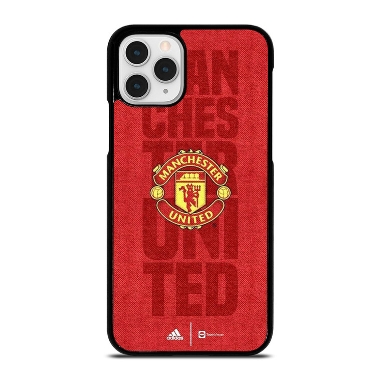MANCHESTER UNITED FC FOOTBALL LOGO RED DEVILS ICON iPhone 11 Pro Case Cover