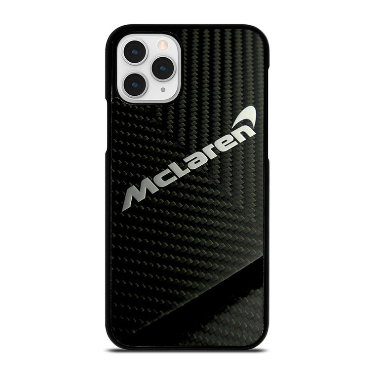 MCLAREN CAR LOGO CARBON iPhone 11 Pro Case Cover