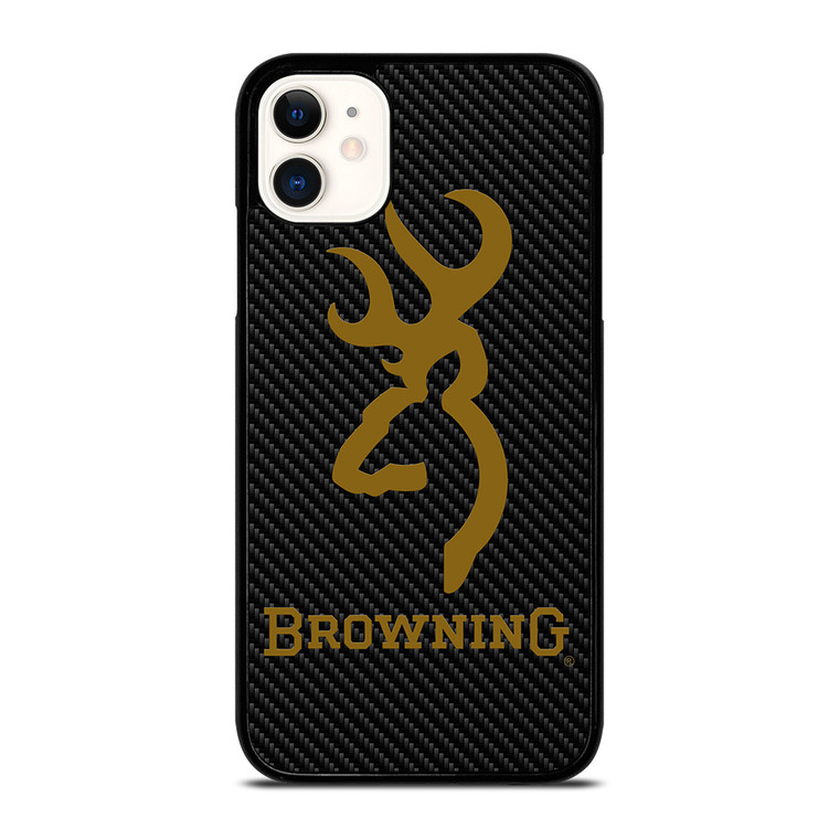BROWNING LOGO CARBON iPhone 11 Case Cover