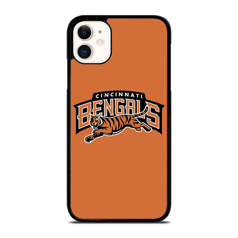 CINCINNATI BENGALS FOOTBALL LOGO NFL TEAM iPhone 11 Case Cover
